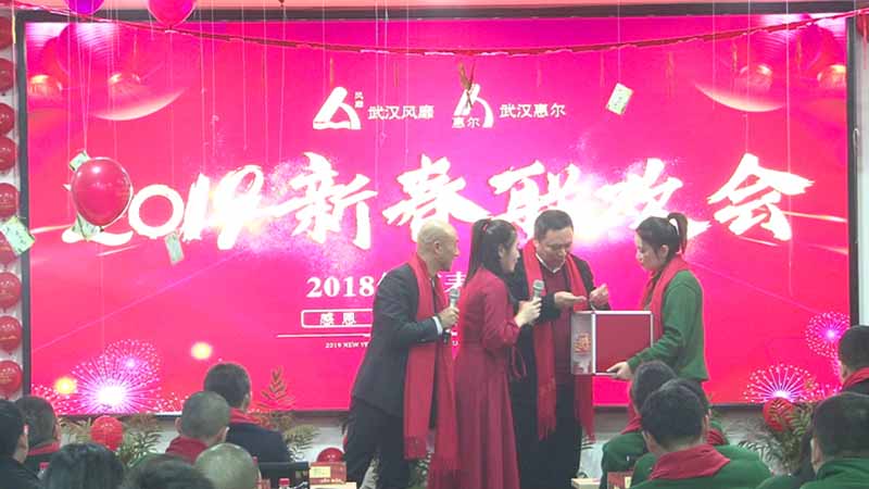 武漢惠爾2019年新春年會圓滿成功